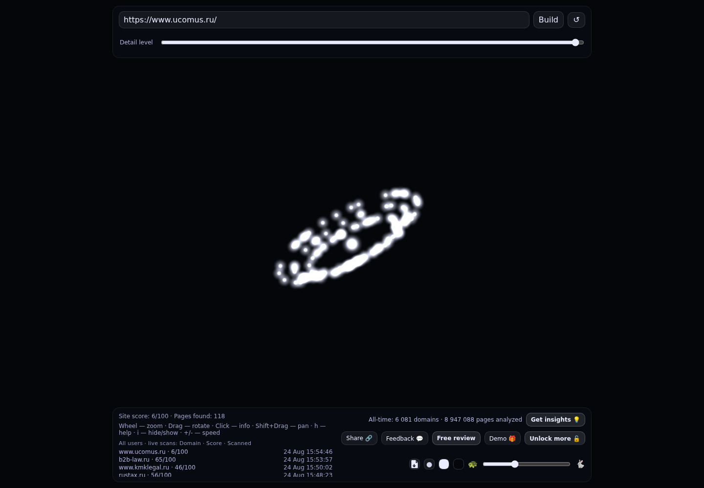 Юридическая компания «ЮКОМ» · граф Radar (RADAR_GRAPH)