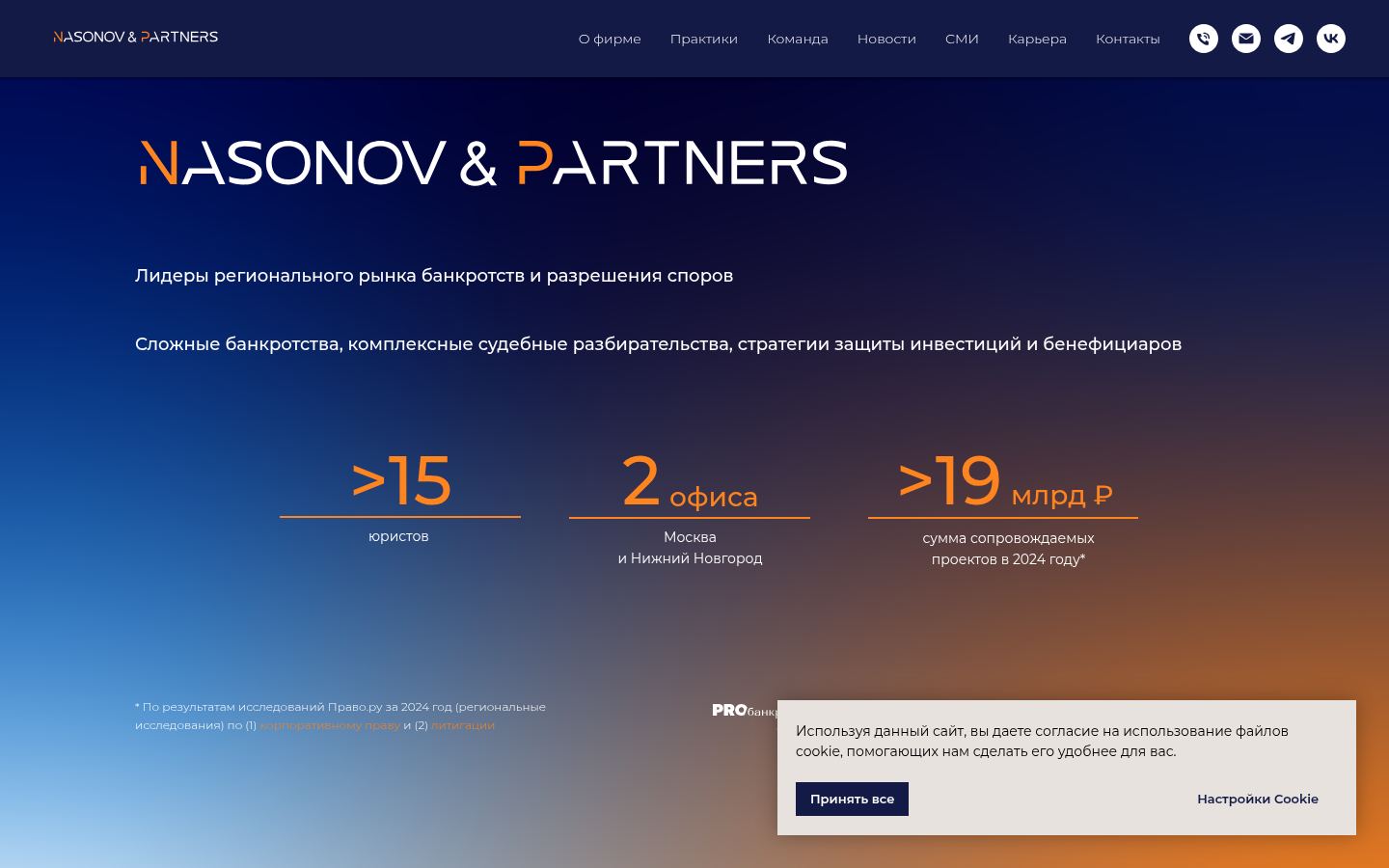 Nasonov&Partners &middot; снимок главной страницы (HOMEPAGE_SCREENSHOT)
